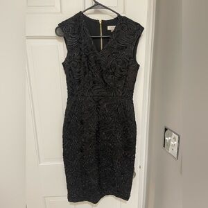 Black dress knee-high size 2.